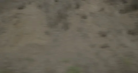 Side right driving plate - Highway 1 at Mile 15, Stinson Beach Stock Footage 295033763