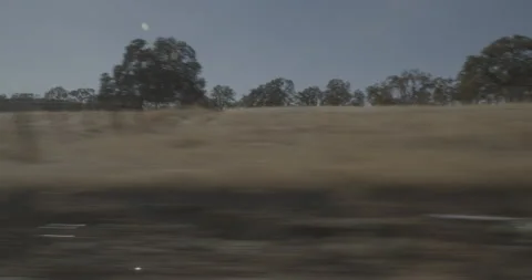 Side right driving plate - Highway 120 at Mile 4, Keystone Stock Footage 295042052