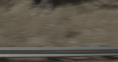 Side right driving plate - Highway 120 at Cherry Lake Road, Colfax Spring Stock Footage 295132539