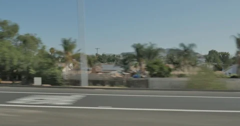 Side right driving plate - Hwy 8 at North 1st St, San Diego Stockbeeldmateriaal 101726703
