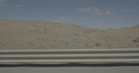 Side right driving plate - I-80 at Mile 268, Emigrant Stock Footage 285234021