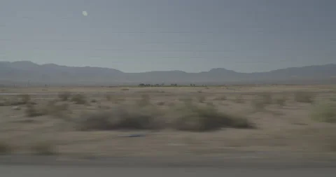 Side right driving plate - I-15 at Mile 3 Mesquite Stock Footage 288325635
