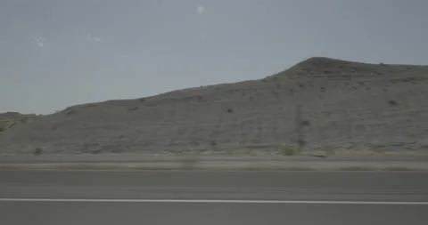 Side right driving plate - I-15 at Brigham Road St. George Stock Footage 288362874