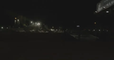 Side right driving plate - I-15 at I-515, Las Vegas Vídeo Stock 294358195