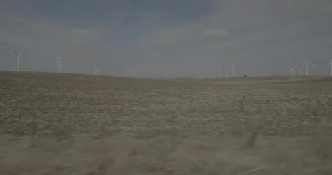 Side right driving plate - Olsen Road at Mile 3, Cordelia Stock Footage 293110241