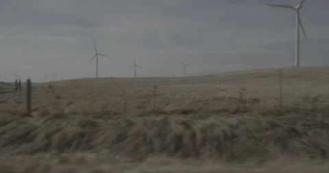 Side right driving plate - Olsen Road at Mile 5, Cordelia Stock Footage 293302787