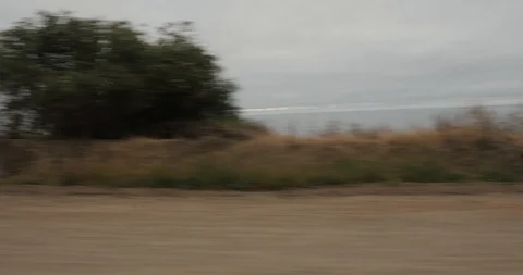 Side right driving plate - PCH at Anderson Canyon, Big Sur Stockbeeldmateriaal 113851611