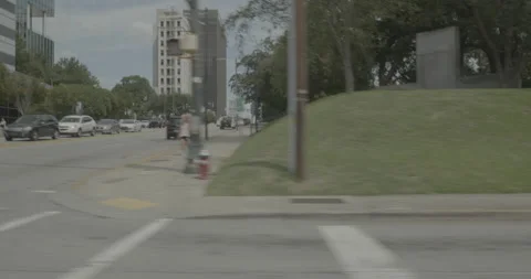 Side right driving plate - Pendleton Street at Bull, Columbia Video stock 285084981