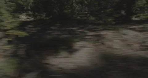 Side right driving plate - Smith Station Road at Mile 3, Greeley Hill Stock Footage 295064556