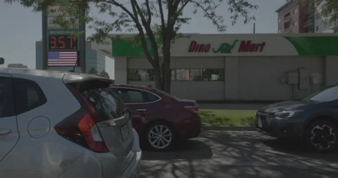 Side right driving plate - Speer Boulevard at Colorado Boulevard Denver Vídeos de archivo 289138573