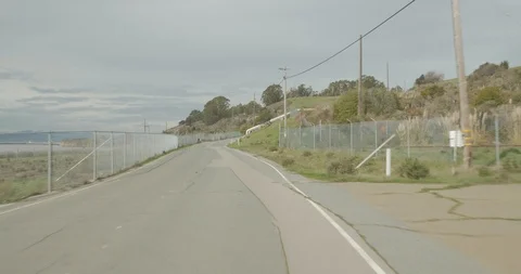 Side right driving plate - Stenmark Dr at Winehaven, Richmond Video stock 113729507