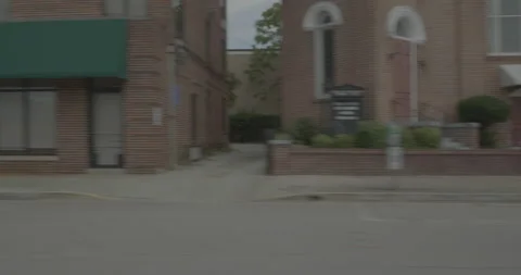 Side right driving plate - Sumter Street at Pendleton, Columbia 스톡 동영상 285076913