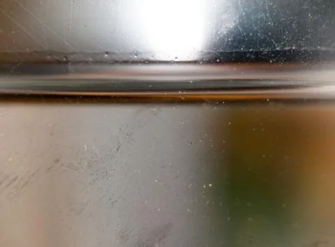 Side rim of drink close up macro interesting Stock Photos