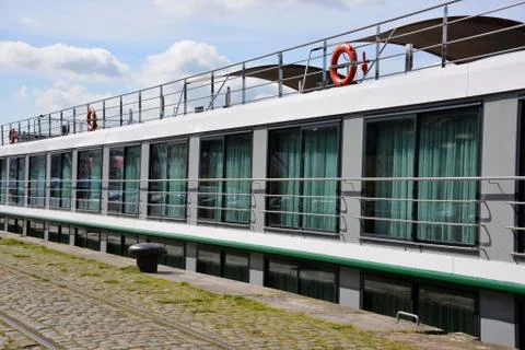 Side of a riverboat Stock-Fotos