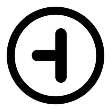 Side road left Vector Icon Design Illustration Stock Illustration