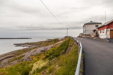 At the side of the road Foto stock