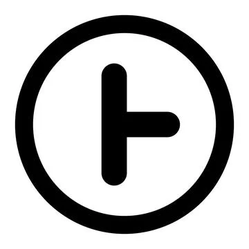 Side road right Vector Icon Design Illustration Stock Illustration