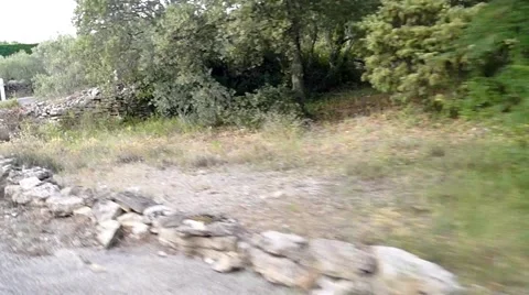 Side of the road while driving.mp4 Video stock 40337958