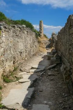 Side ruins Stock Photos