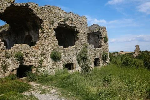 Side ruins in Turkey Stock Photos