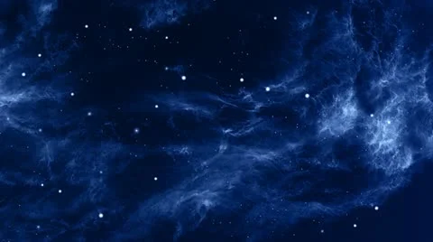 Side-scrolling Starfield Stock Footage 12464208