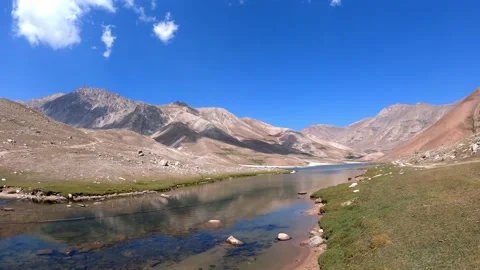 The side of the small lake Arashan Stock Footage 171069808