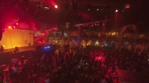 Side Stage Stock Footage 532278