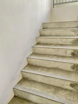 Side of Stairs 库存照片