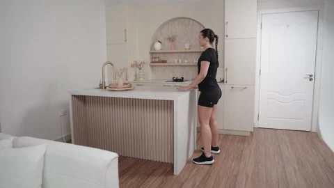 Side Stepping with Counter Support Stock Footage 314188922