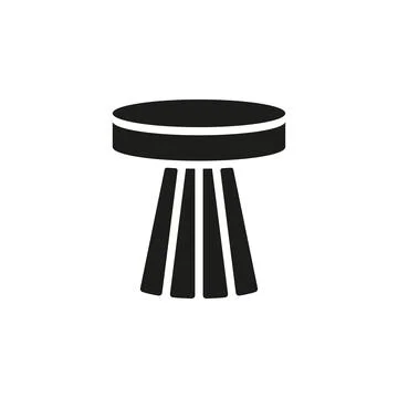 Side table icon vector design templates simple and modern Stock Illustration