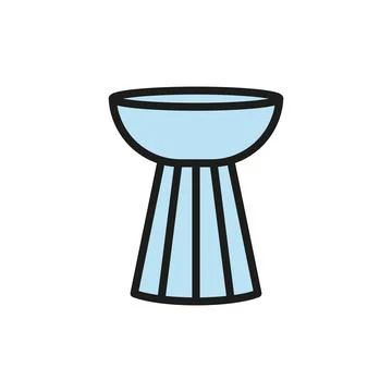 Side table icon vector design templates simple and modern Stock Illustration