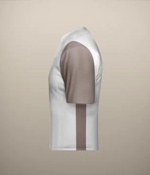 Side tshirt training Stock Illustration