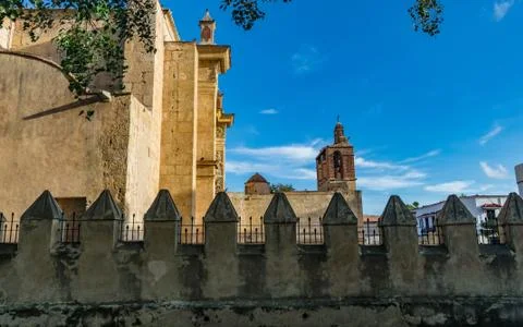 Side view of the Basilica Stock Photos