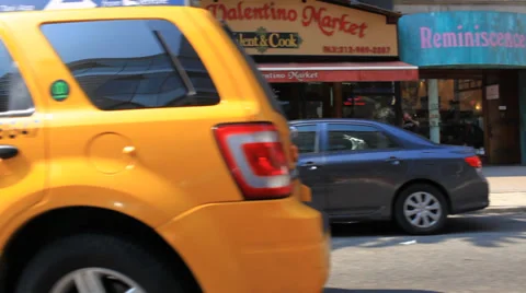 Side View Car Mount NYC 動画素材 29644820