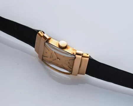 Side view of case, Patek Philippe Stock Photos