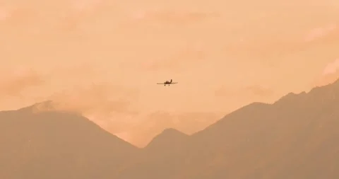 Side view of Cirrus SR20 airplane ascending Stock Footage 167430999