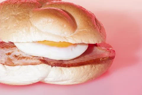 Side view of egg bun design Stock Photos