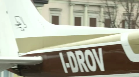 Side view of a float plane  Video stock 43316901