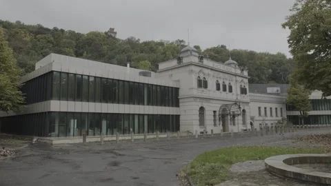 Side view of the Racz spa, Budapest Stock Footage 166090582