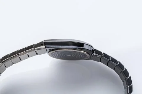 Side view of the Rado watch case 写真素材