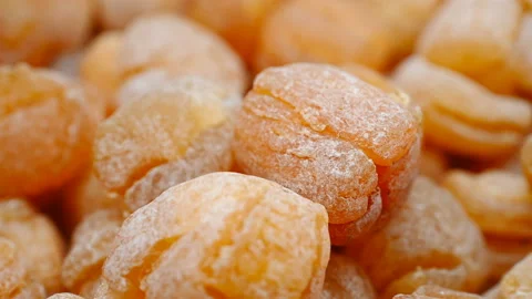 Side view scallop pause and rotating Stock Footage 121827811