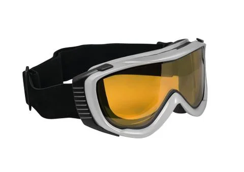 Side view of ski goggle Fotos de archivo