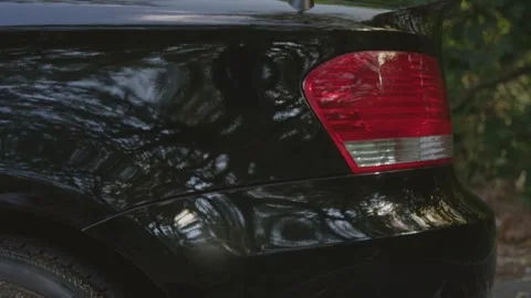 Side View Of Sport Car Stock Footage 243621046