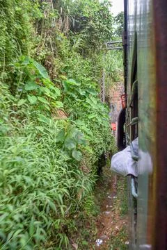 Side view of train Stock Photos