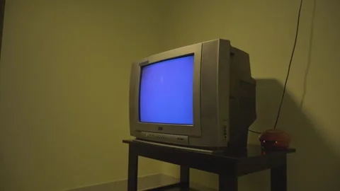 Side view of tv pull back 4k short Video stock 252207480