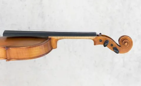 Side view violin Foto stock