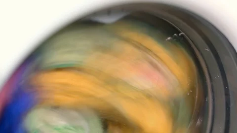 Side View of Washer Stock Footage 104127819