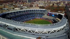 Gate 8 entrance to Yankee Stadium, just across the street …