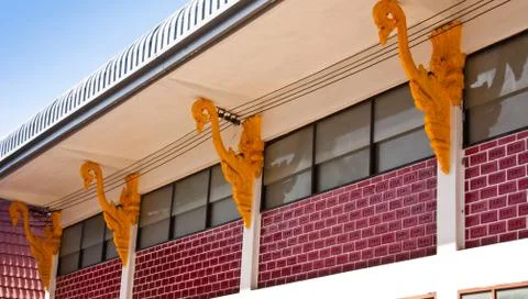 Side walls. Stock Photos