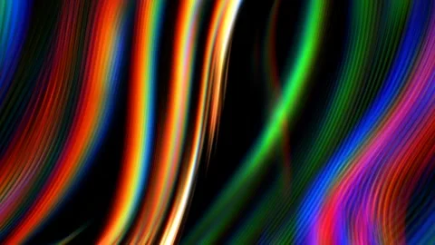 Side way moving aurora wall vj loop Stock Footage 260156793